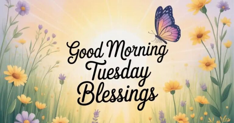 80+ Positive, Inspirational Good morning Tuesday Blessings