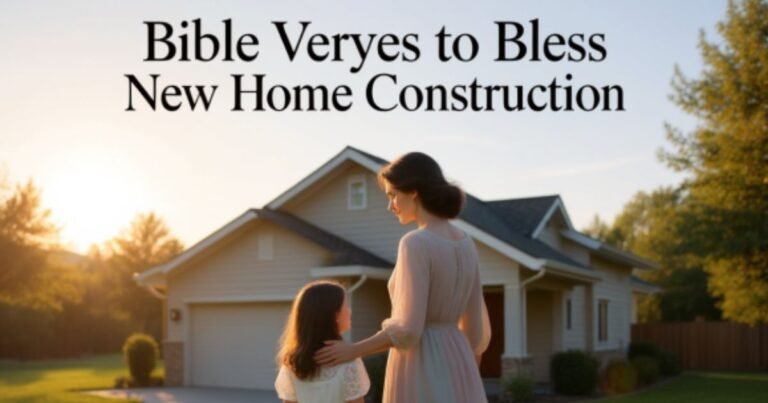 Bible Verses to Bless New Home Construction